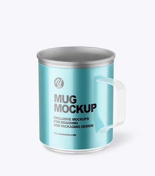 Metallic Mug Mockup 66377