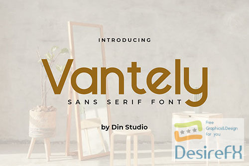 Vantely-Elegant Sans Serif Font