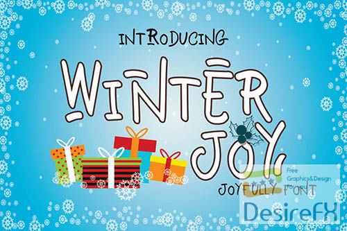 Winter Joy - Joyfully Font