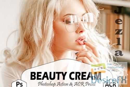 10 Beauty Cream Photoshop Actions