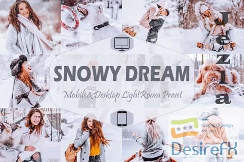 10 Snowy Dream Mobile &amp; Desktop Lightroom Presets