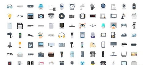 100 Electronic Gadgets Icons 29840386