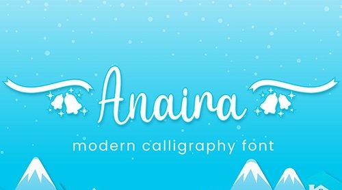 Anaira - Christmas Font