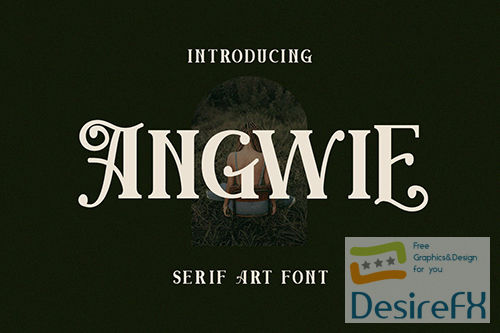 Angwie Serif Art Font