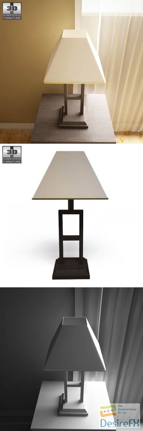 Ashley Deidra Table Lamp 3D Model