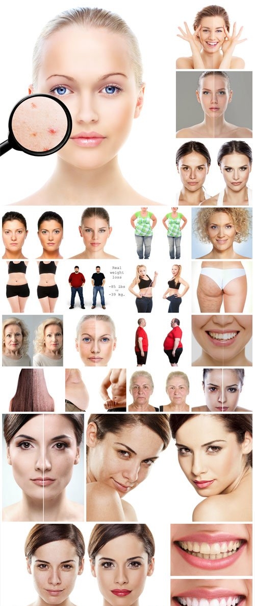 Beauty and skin care stock photo