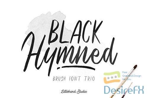 Black Hymned - Font Trio