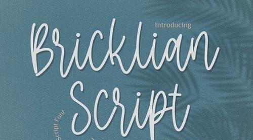 Bricklian Script Font
