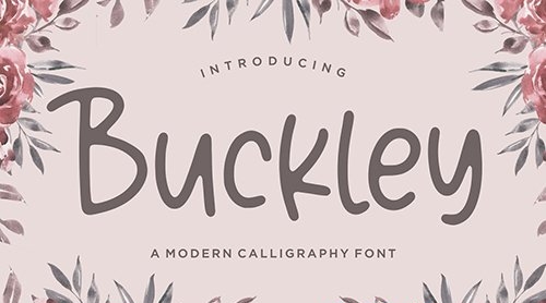 Buckley Brush Font YH