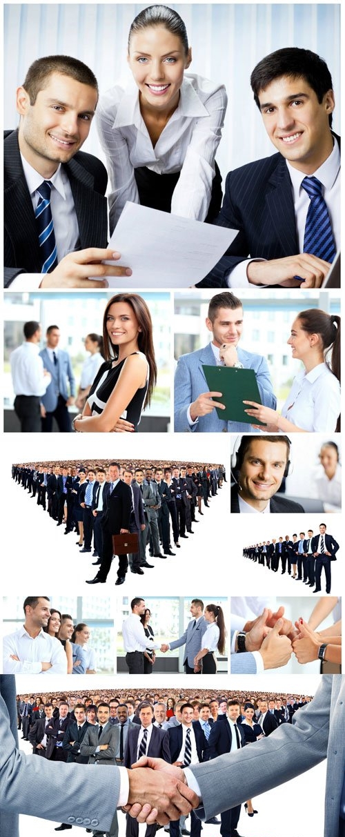 Business team, business people stock photo