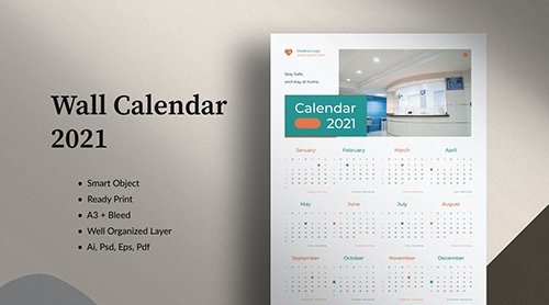 Calendar 2021 T7R26CU