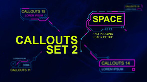 Callouts set 2 space 24318176