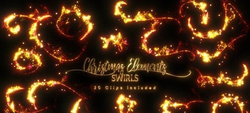 Christmas Elements | Swirls 29550404