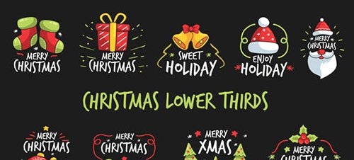 Christmas Lower Thirds 22910386