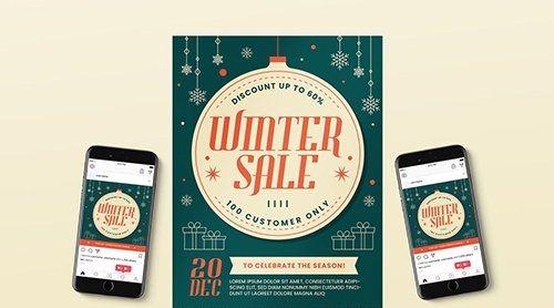 Christmas Sale Flyer Pack