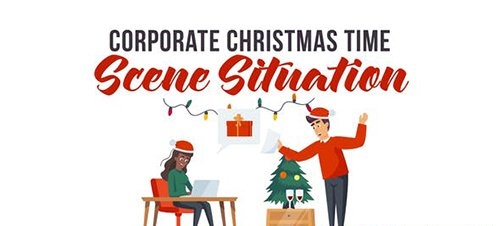 Corporate Christmas time - Explainer Elements 29437357