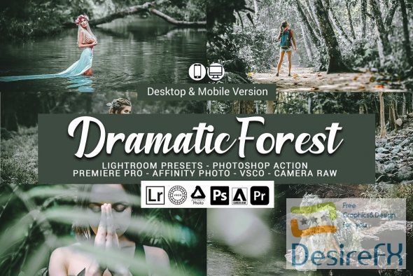 CreativeMarket - Dramatic Forest Presets 5689538