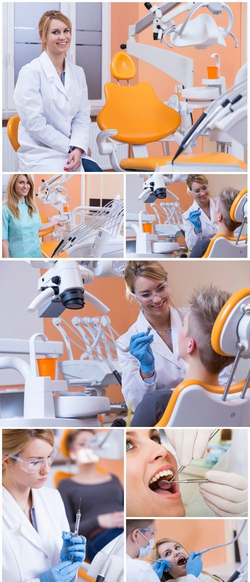 Dentist appointment stock photo