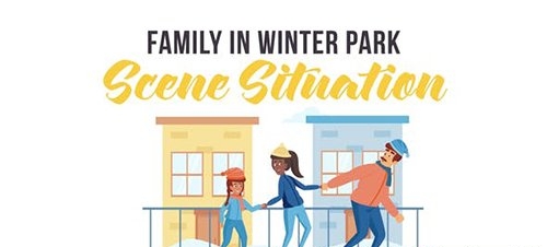Family in winter park - Scene Situation 29246930