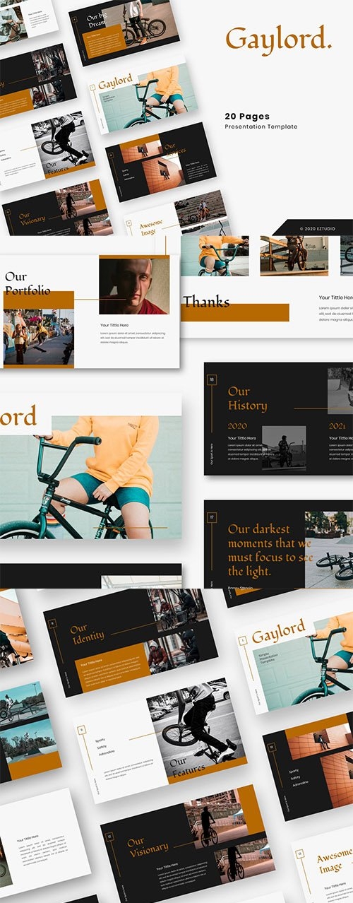 Gaylord - Powerpoint, Keynote and Google Slides Template