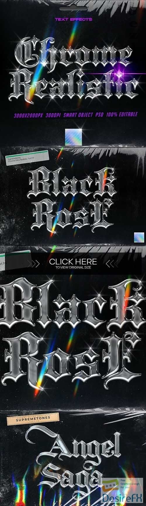 GraphicRiver - Chrome Ultra Reflective Text Effects 29736141