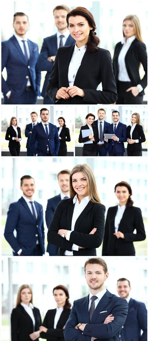 Group of business people stock photo