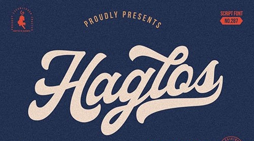 Haglos Bold Script