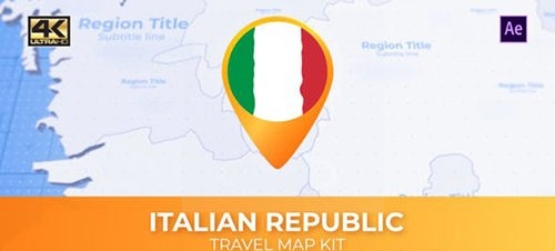 Italy Map - Italian Republic Travel Map 29819108