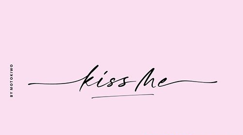 Kiss Me - Beautiful Script Font