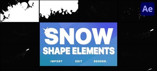 Magic Snow Elements | After Effects 29656728