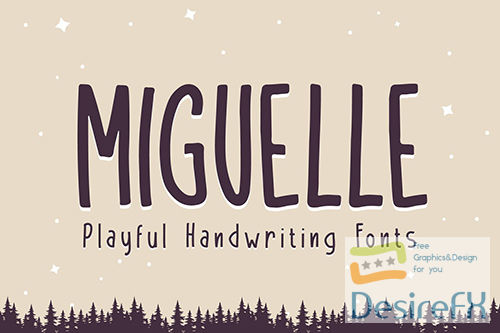Miguelle - Playful Handwriting Fonts