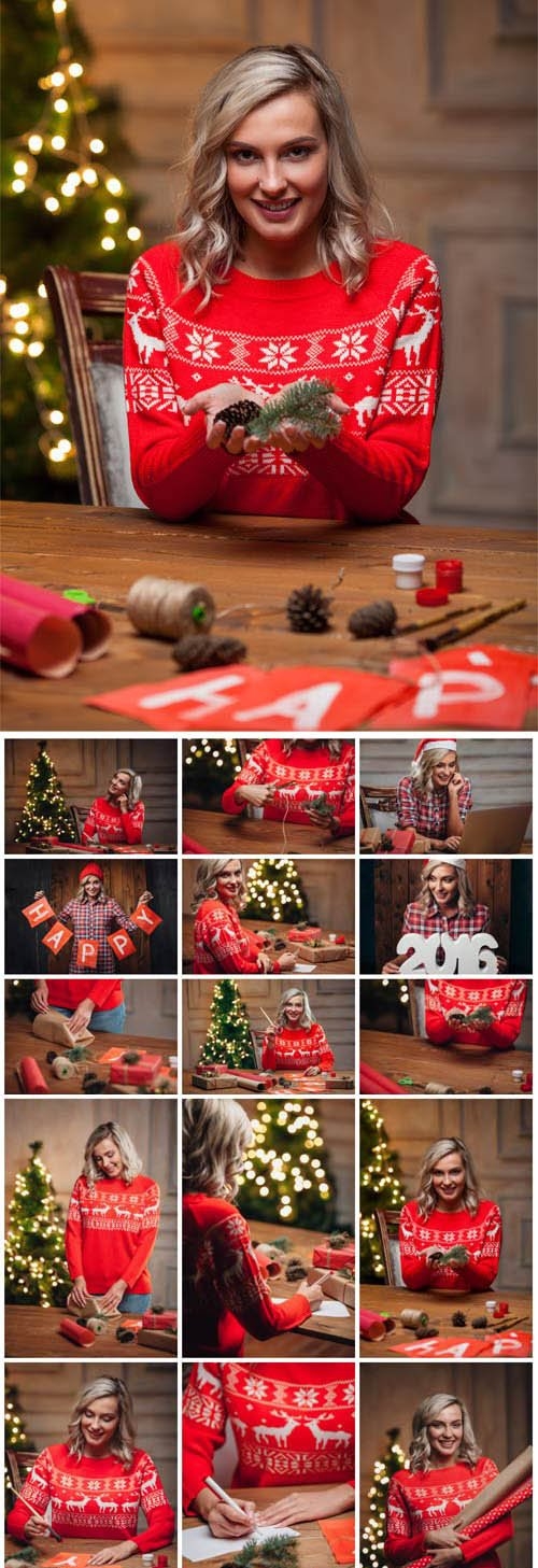 New Year and Christmas stock photos - 75