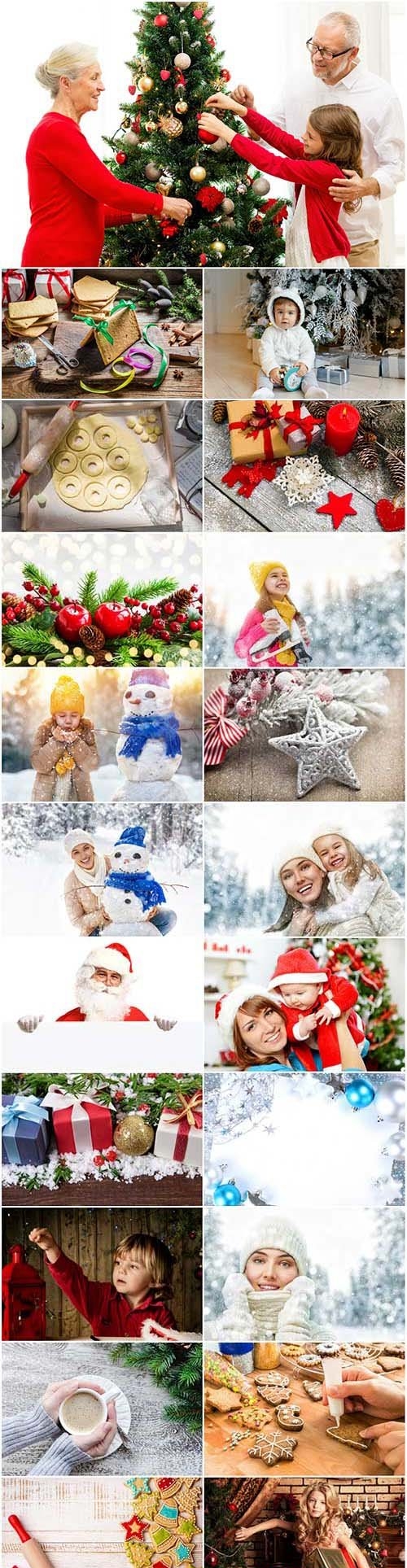 New Year and Christmas stock photos 94
