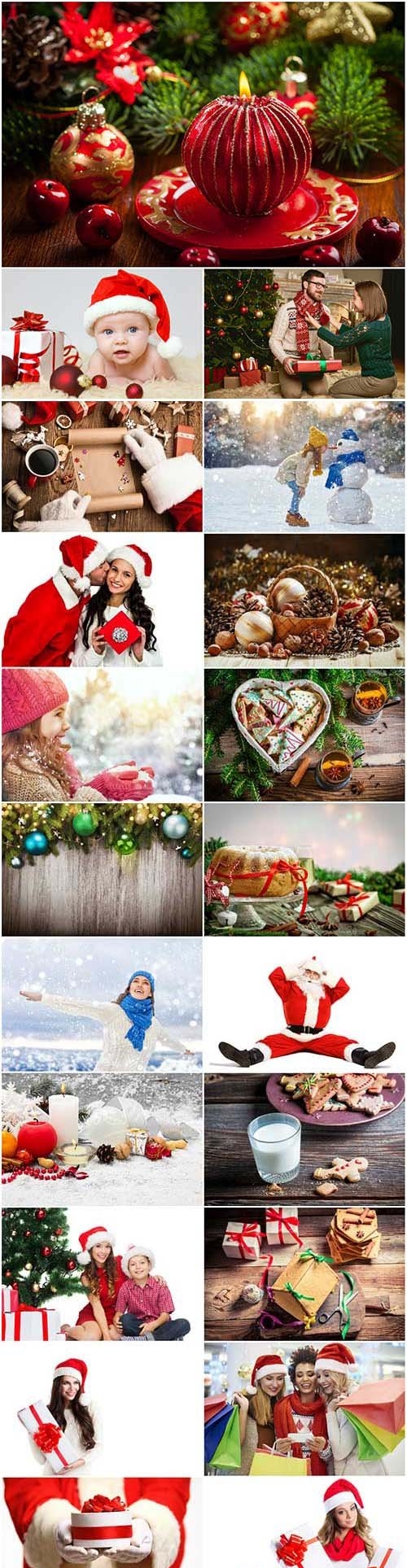 New Year and Christmas stock photos 95