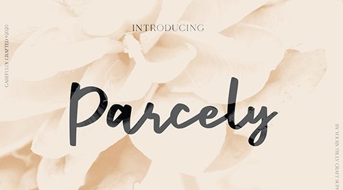 Parcely - Modern Casual Script