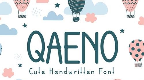 Qaeno QR Font OTF-TTF
