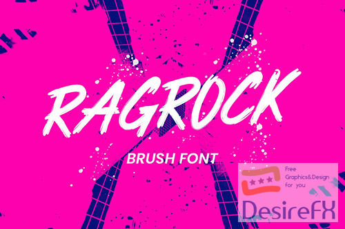 Ragrock Brush Font