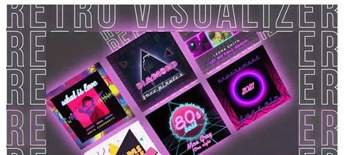 Retro Music Visualizer Instagram 29717361