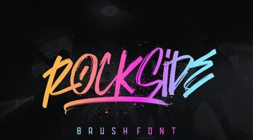 Rockside Brush Font OTF-TTF