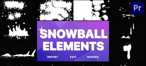 Snowball Elements | Premiere Pro MOGRT 29648324
