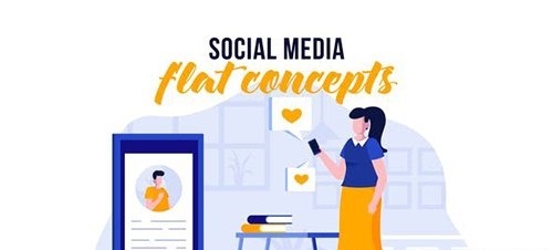 Social media - Flat Concept 29800503
