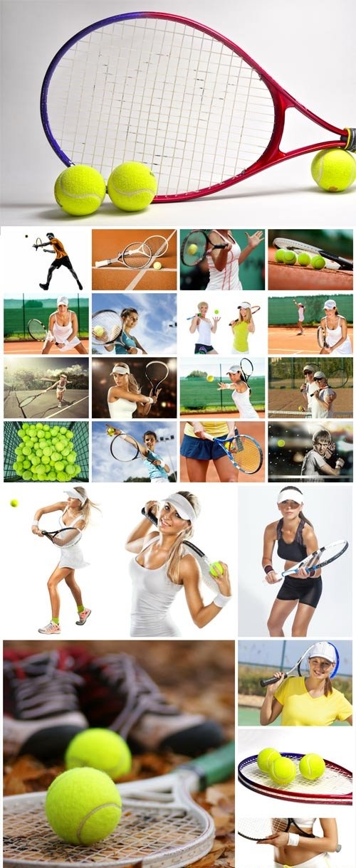 Tennis stock photo