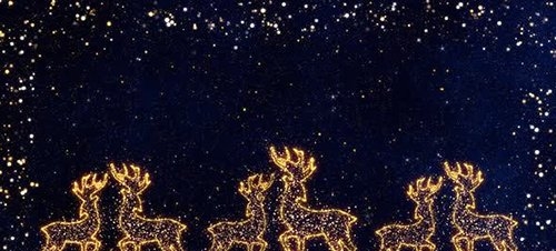 The Festive Glitter With Reindeers 02 29443349