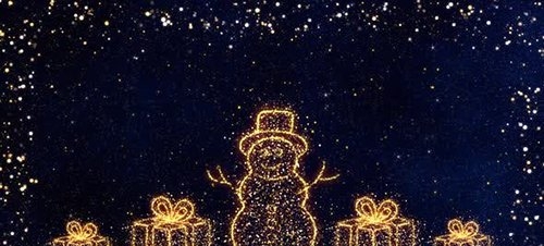 The Festive Glitter With Snowman And Gifts 29463676