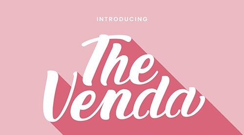 The Venda Lovely Script Font