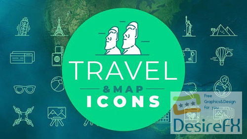 Travel & Map Icons 29513120