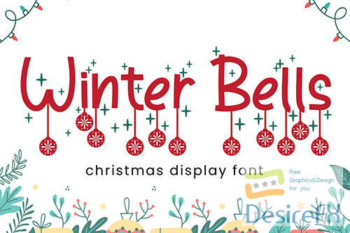 Winter Bells - Christmas Font