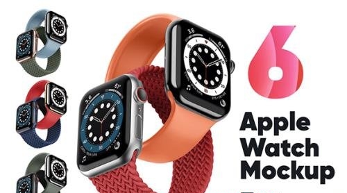 Apple Watch 6 Mockup