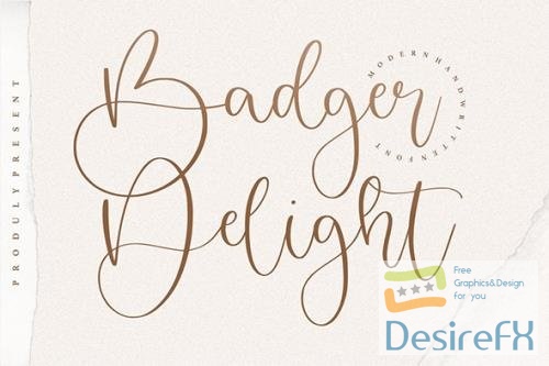Badger Delight Font YH
