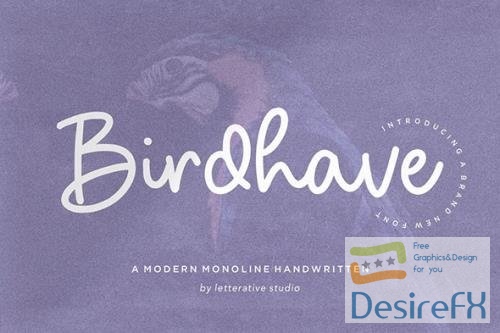 Birdhave Signature Font YH